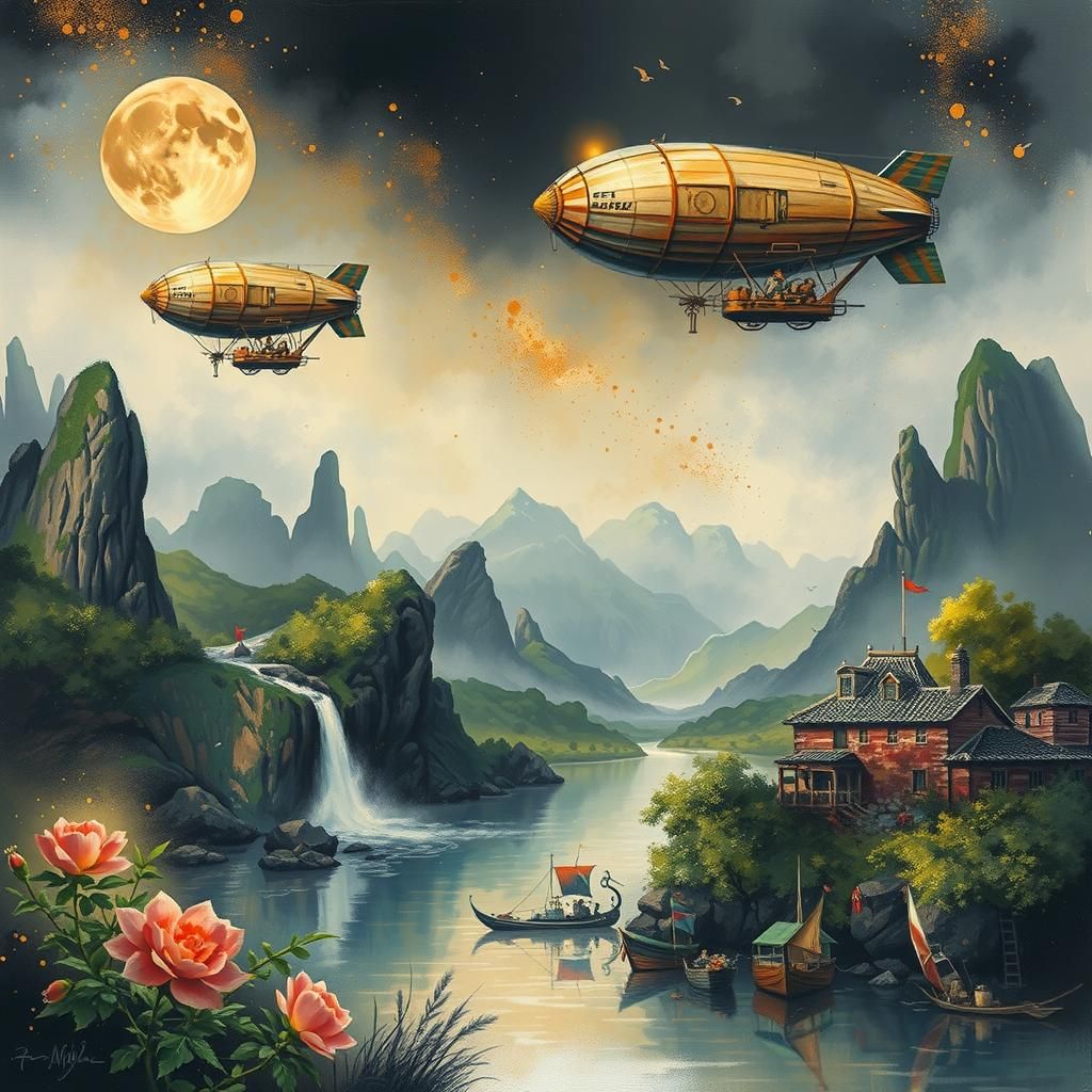 Airships on Approach: A Journey Through the Skies