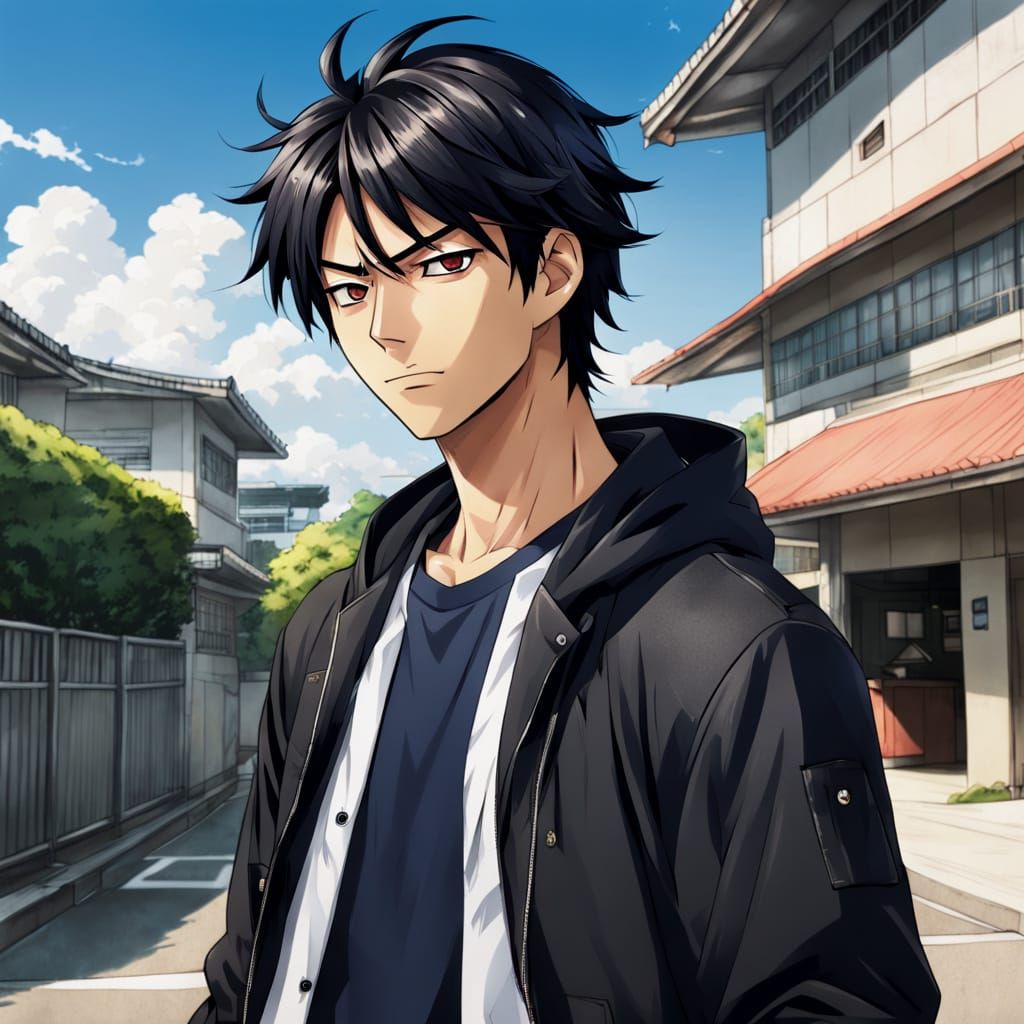 Shonen Jump Style Highschool Student by Tite Kubo