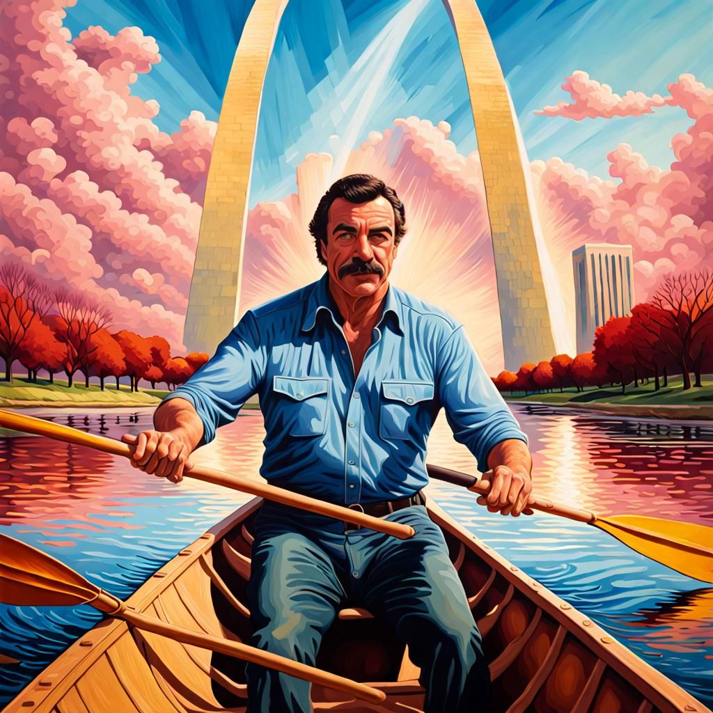 Tom Selleck Visits St. Louis