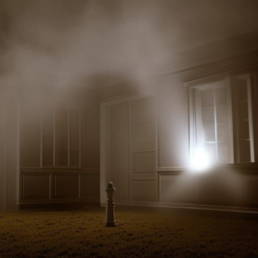 Ghost Hunters in Haunted House, Tim Burton Style