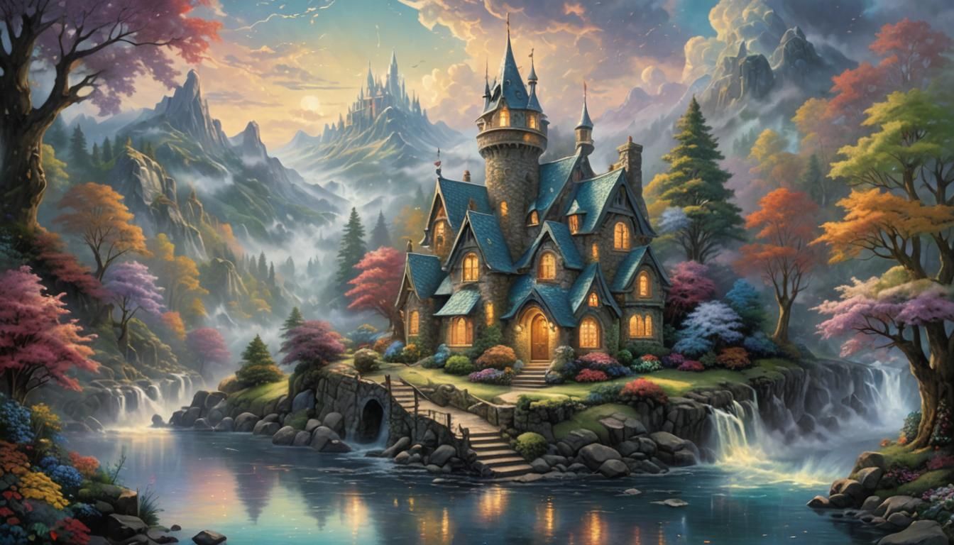 Ethereal Fantasy Coin with Color Insert