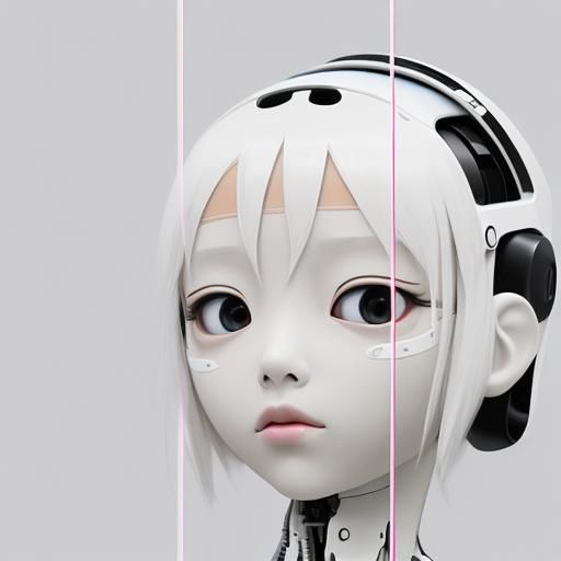 Blank AI Canvas: Undenoised State