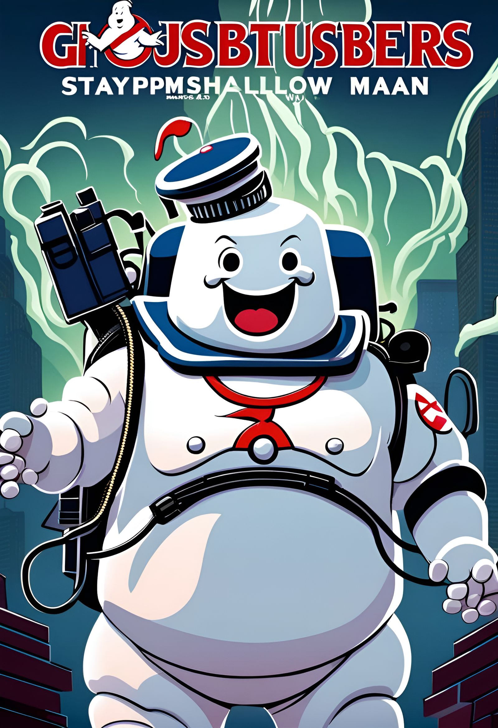 Ghostbusters Staypuft marshmallow man
