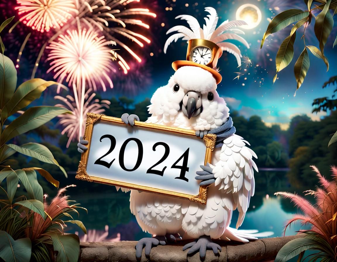 Happy New Year Cockatoo