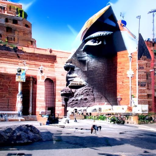 AI Generated Image of Egypt