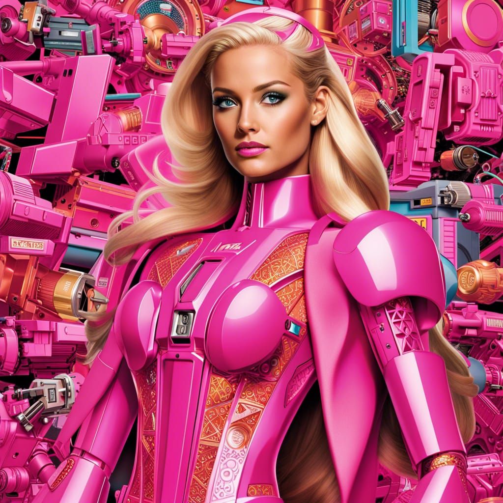 Barbie Pink Robot on TIME Magazine Cover