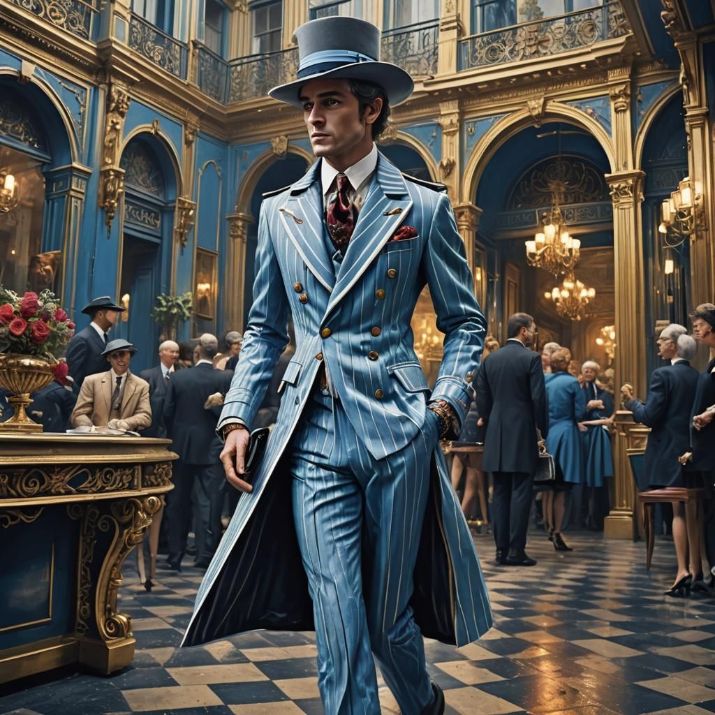 Putting on the Ritz in Detailed Matte Painting