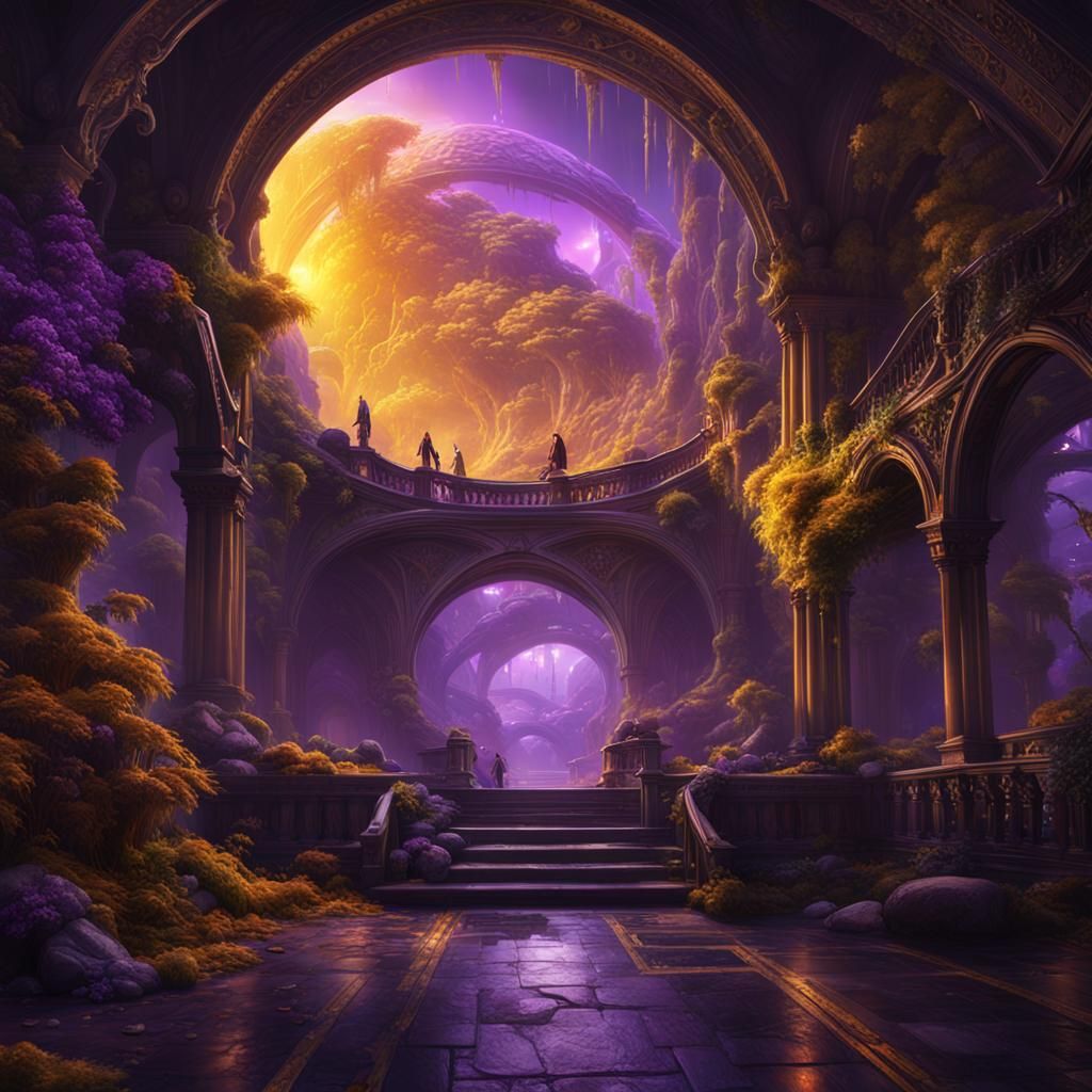 Scientific Realism: A Hyperdetailed Dark Fantasy Concept