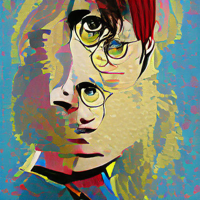 Harry Potter Pop Art Portrait