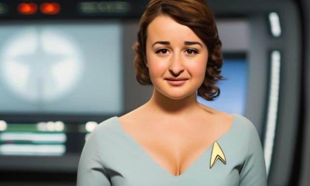 Milana Vayntrub as Star Trek Character