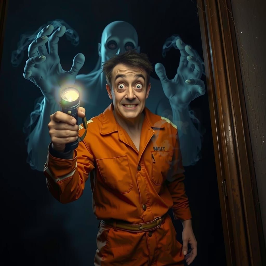 Comedic Janitor Meets Ghostly Horror