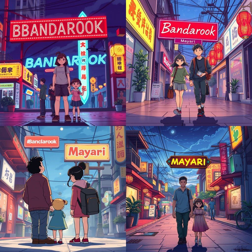 Father and Daughter's Magical Adventure in Bandarook