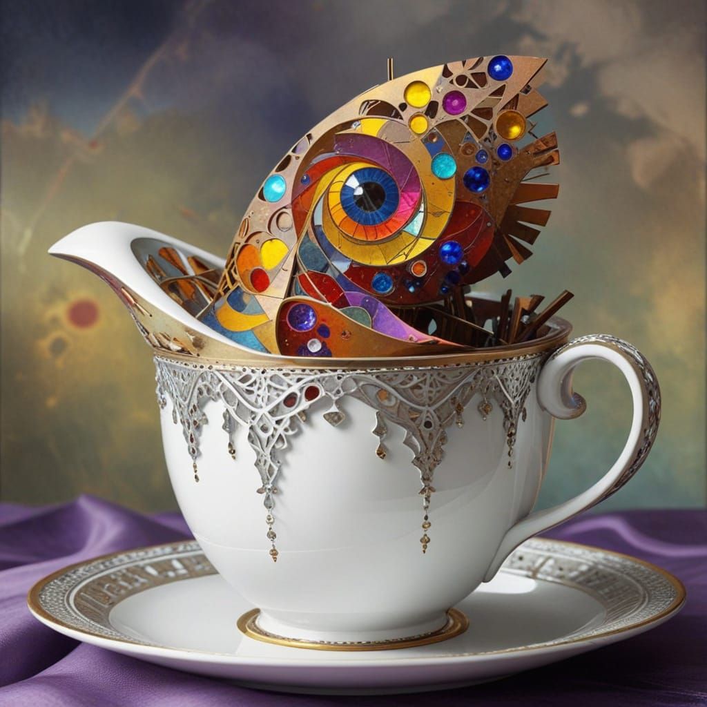 metalorganic architextual framework 3D  fractal chromoshadow surrealastic by artist "Rufino Tamayo, Herbert bayer, Kandi...