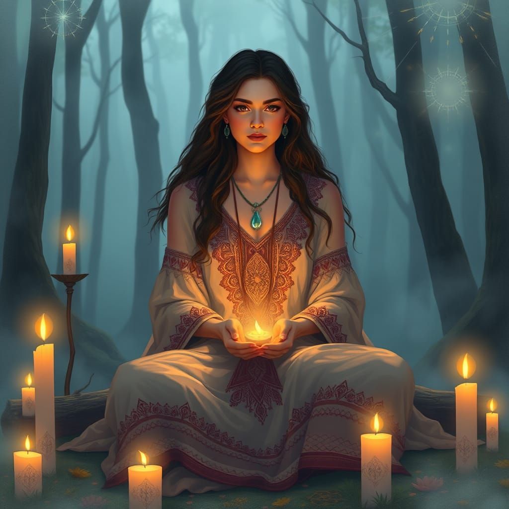 Luna (the mystic) - a 25-year-old spiritual guide who helps ...