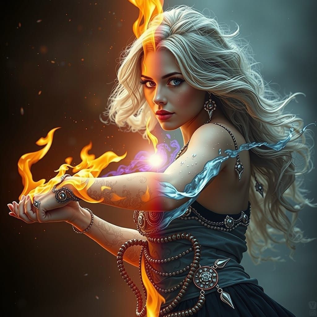 Ethereal Elementalist Goddess