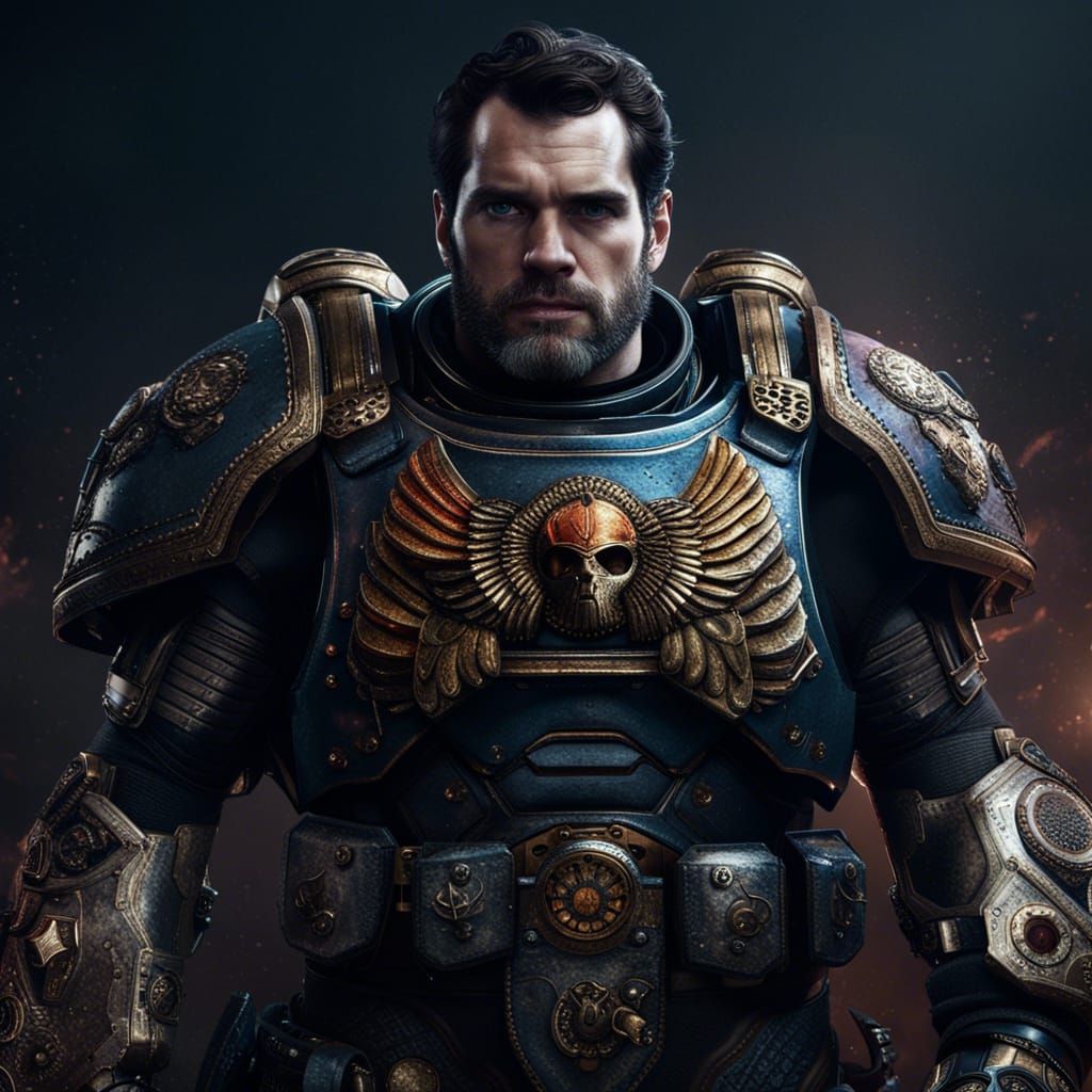 Space Marine Portrait in Unreal Engine 5
