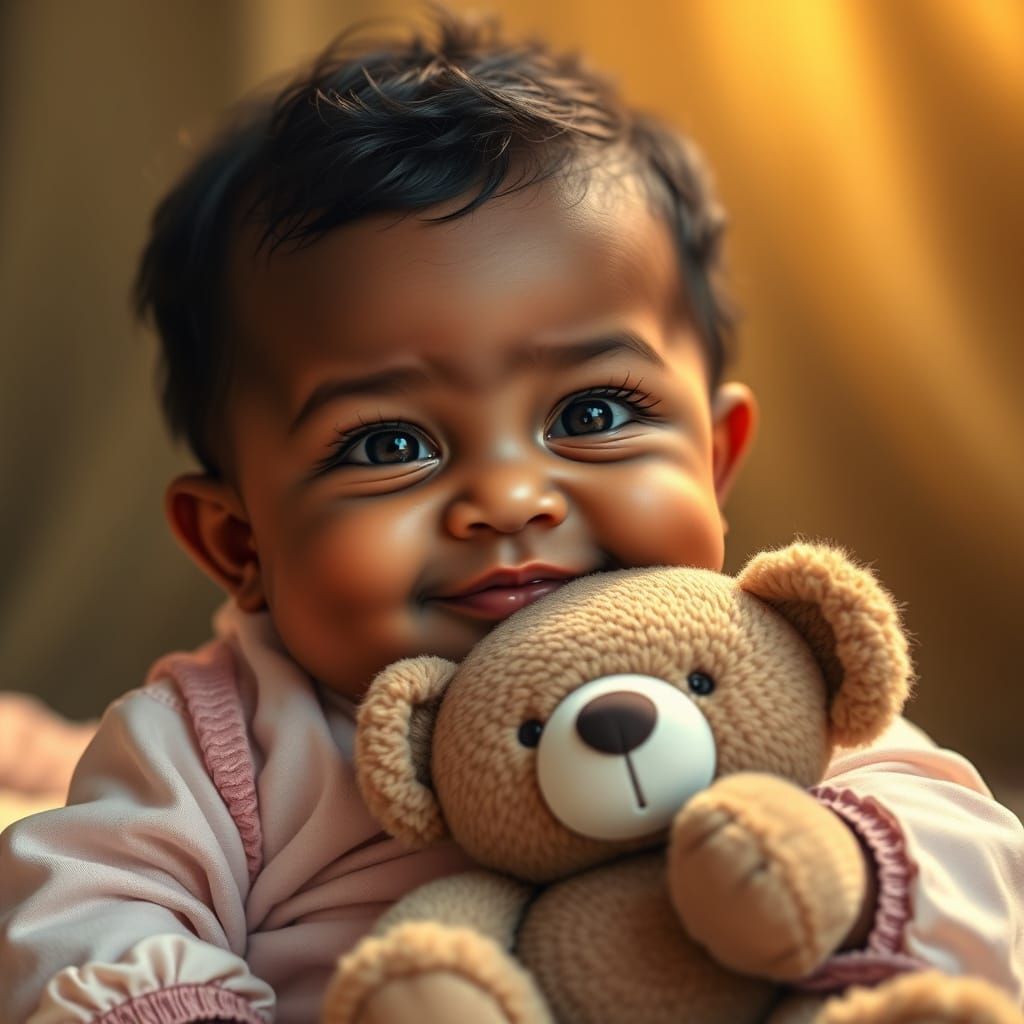 Charming Baby Boy in Soft Pastel Onesie