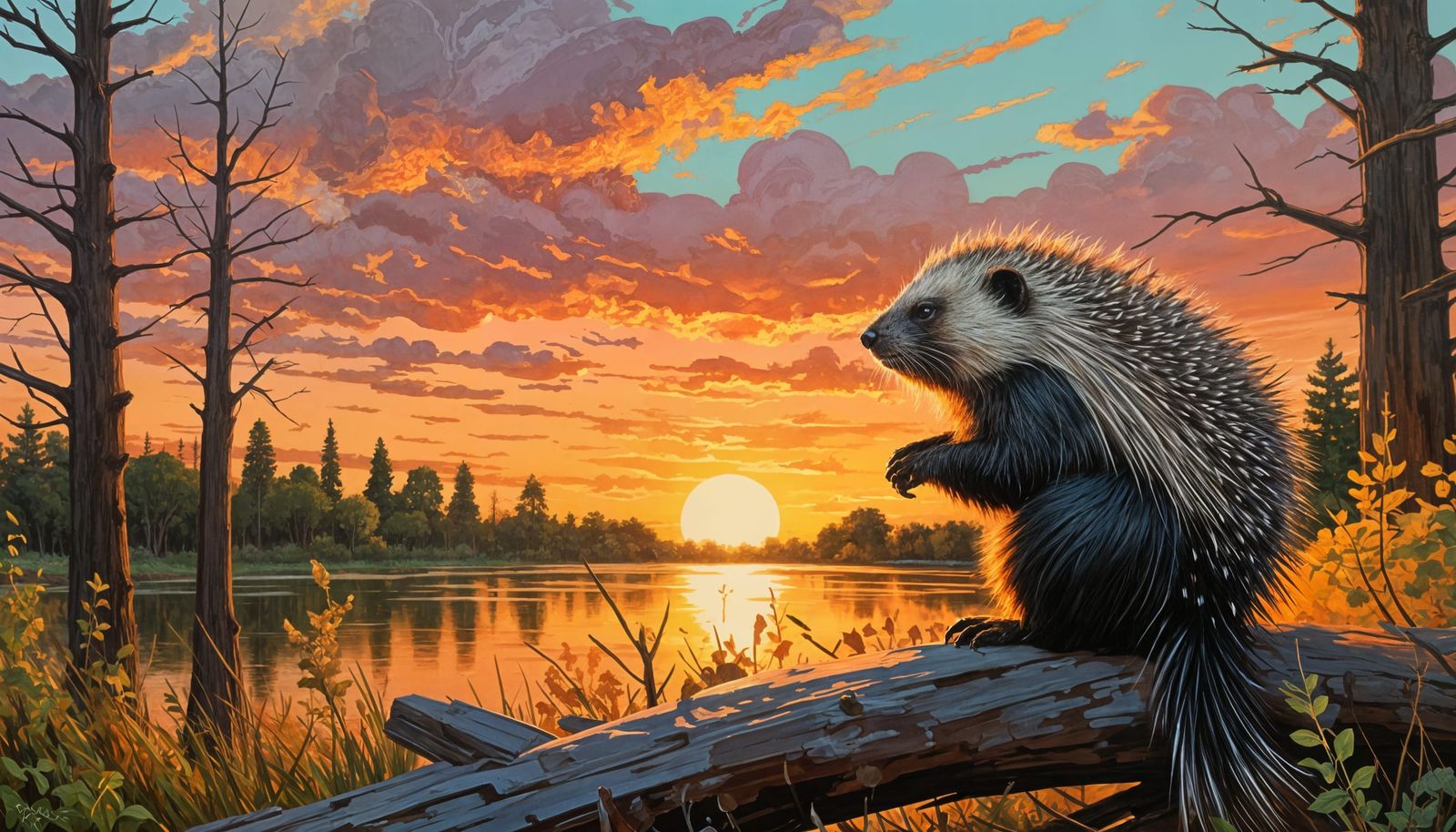 A North American Porcupine