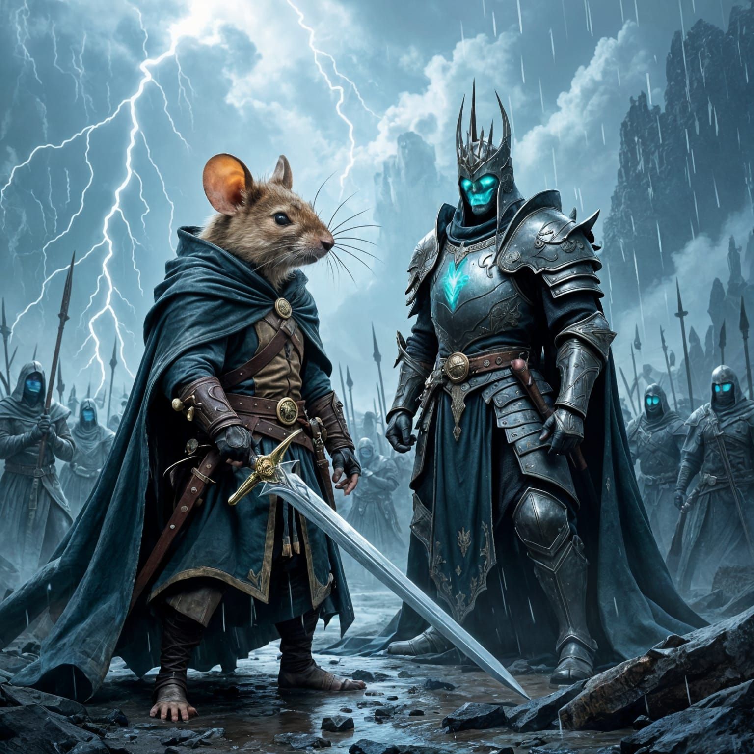 Epic Fantasy Movie Poster: The Return of Finn