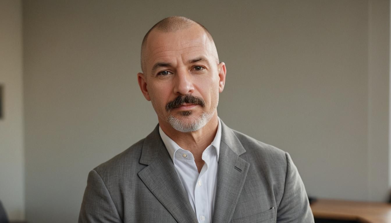 Professional Headshot in Sleek New York Office