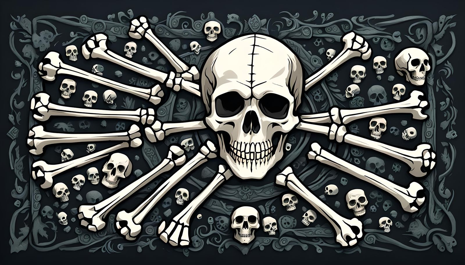 Skulls and Bones Game Concept Art