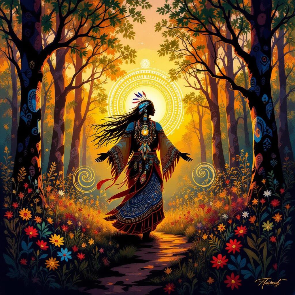 Mystical Manitou: Spiritual Nature Essence in Aboriginal Art...