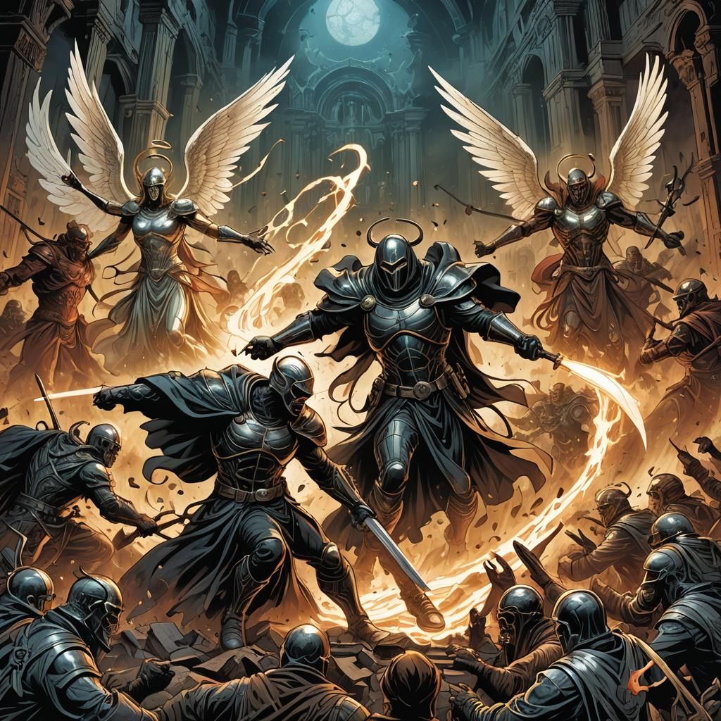 Angels and Demons Clash in Apocalyptic Theater