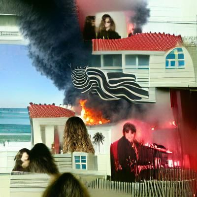 Beach House Ablaze