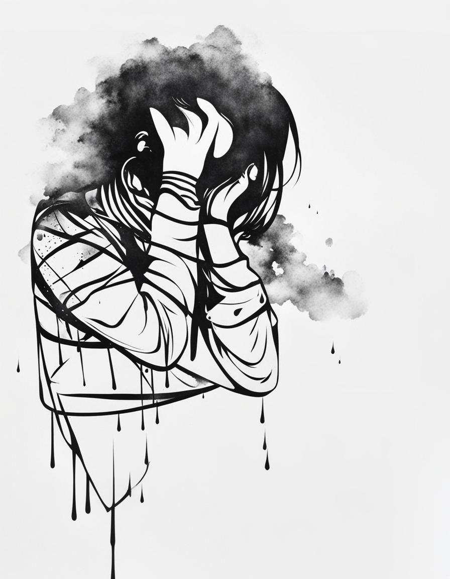 hidden pain tears overthinking