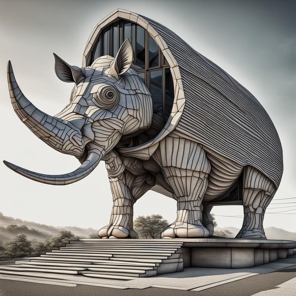 Rhinoceros Beetle: Architectural Plan Drawings