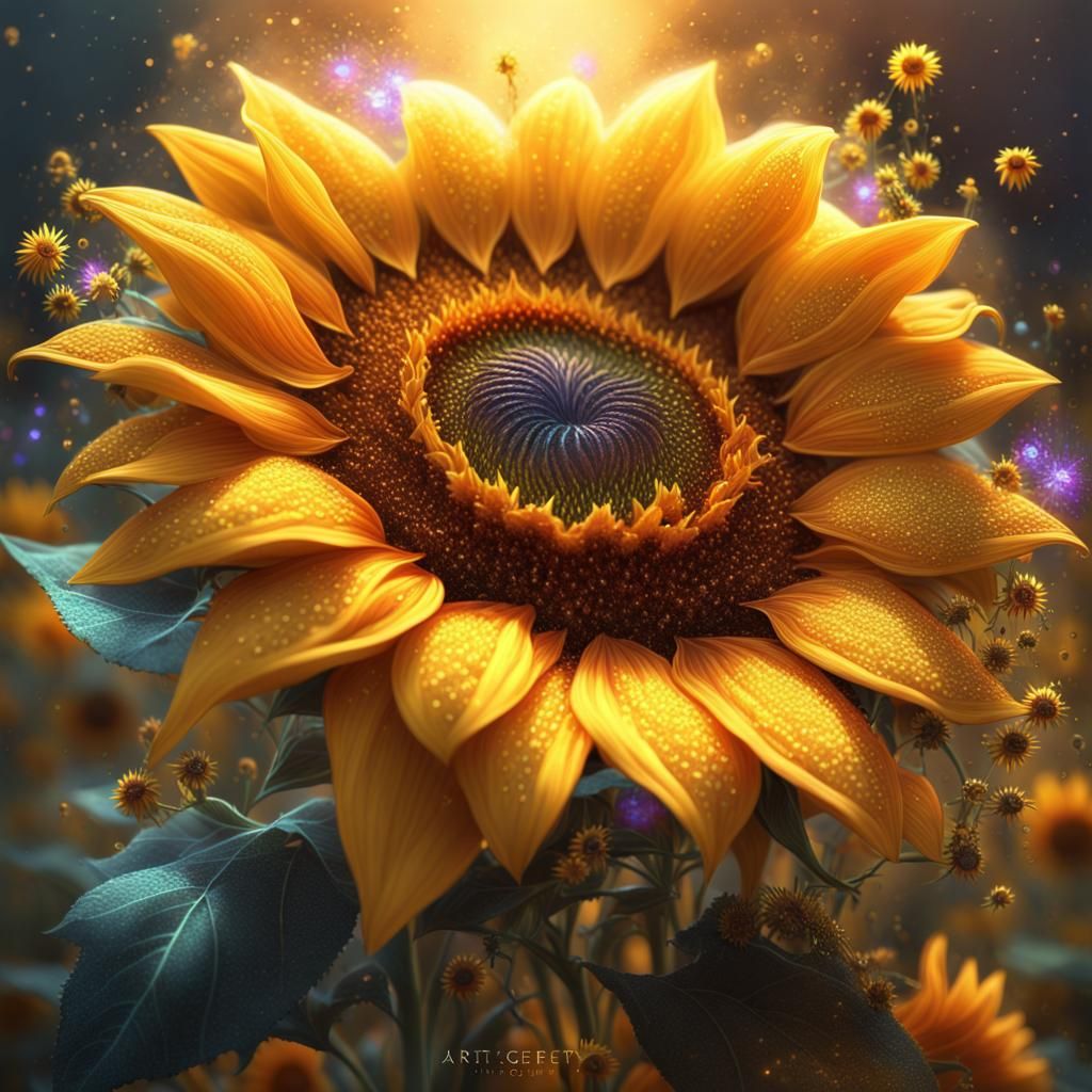 🌻 Dreamy sunflower