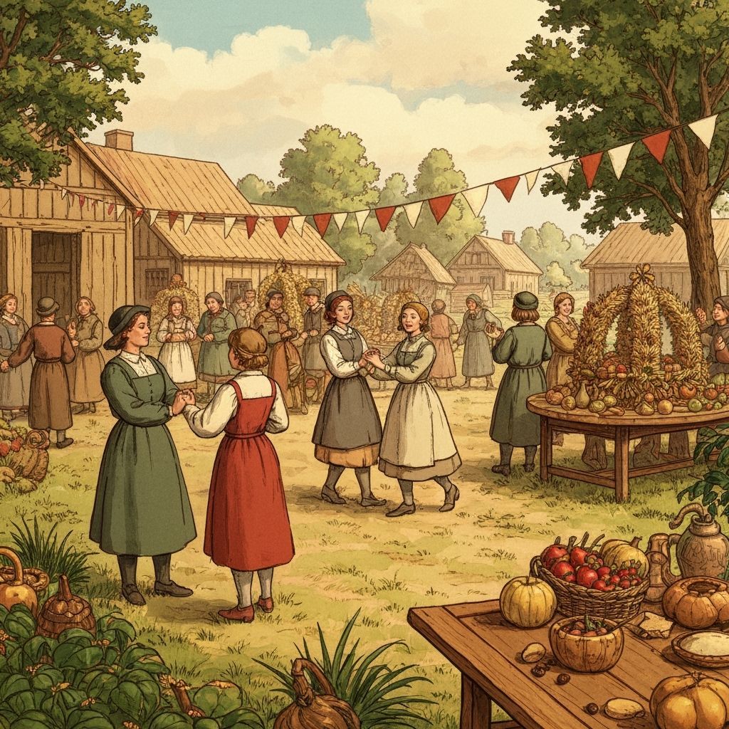 Medieval Harvest Festival in Turku: Feasting and Dancing