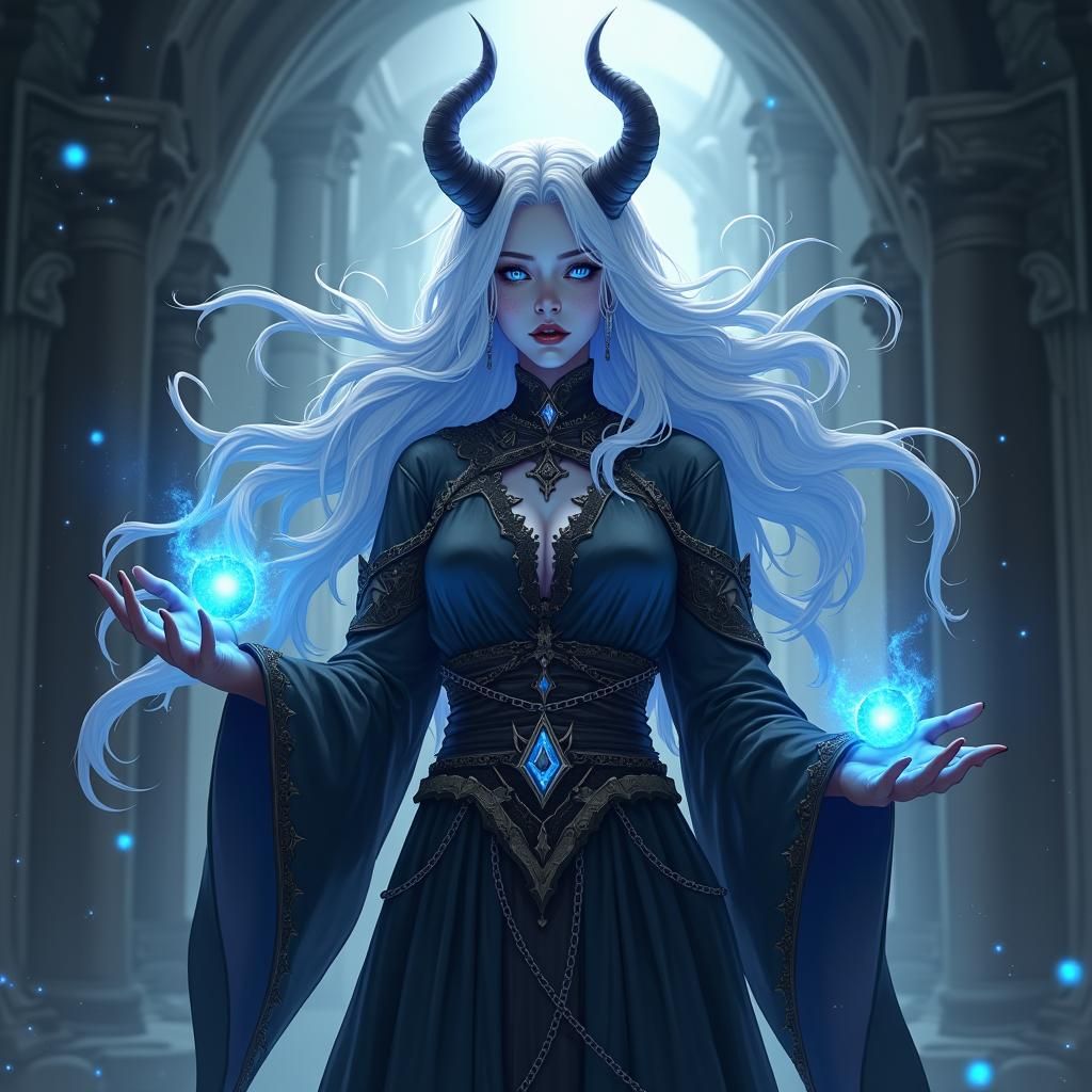 Soul Collector Anime Portrait in 4K Digital Art