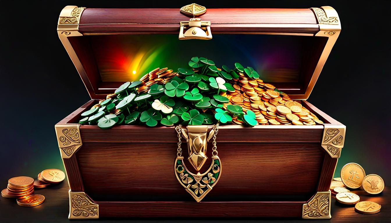 The Four-Leaf Clover Treasure Chest