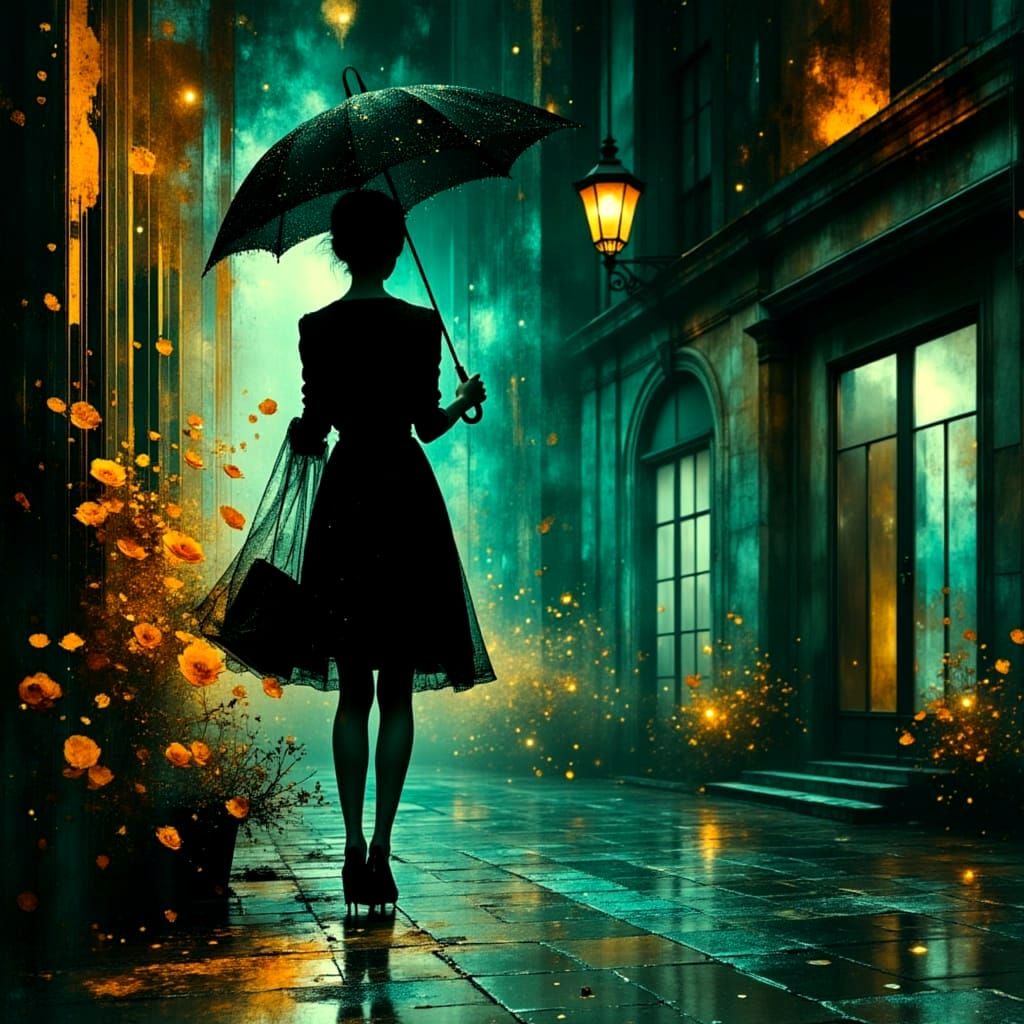 Éclatante et contrastée