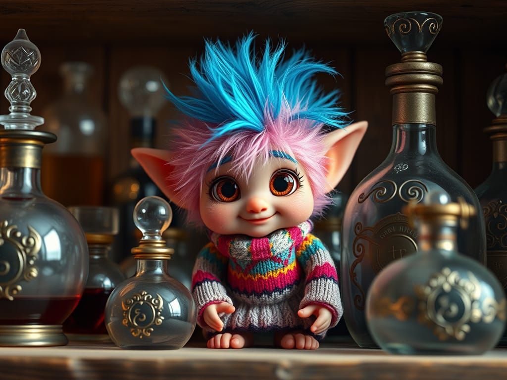 "Nutmeg", the trusty sidekick of Dr. Palumbus (Alchemist's little Helper)