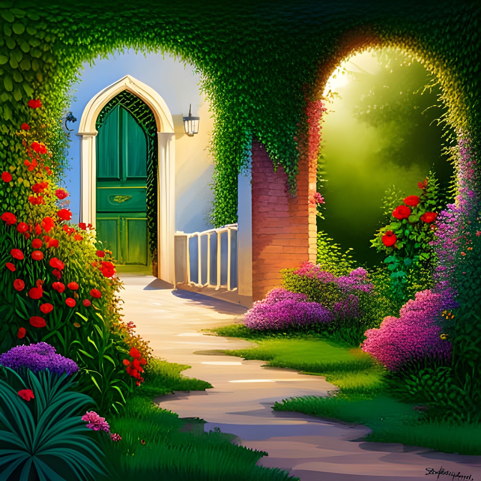 The dreams of a tiny garden