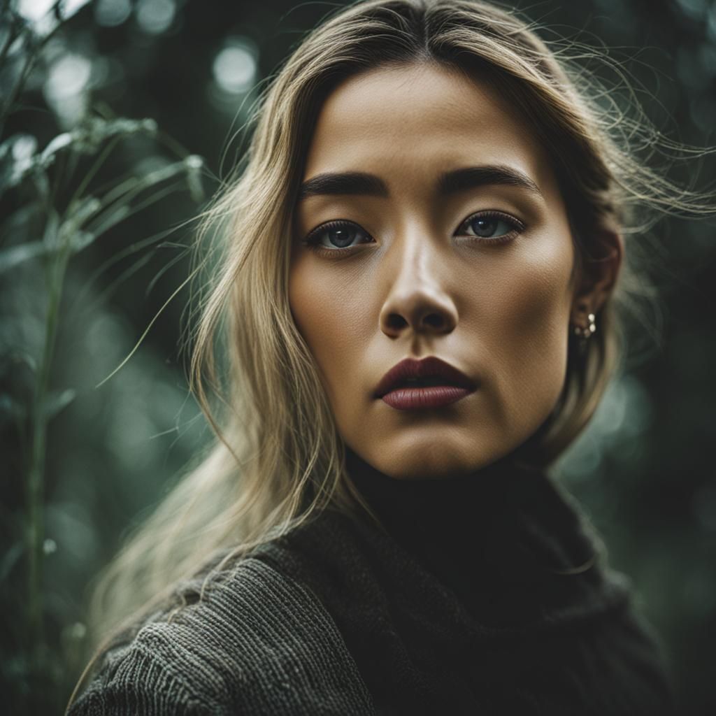 Expired Woman: A Conceptual AI Art Piece