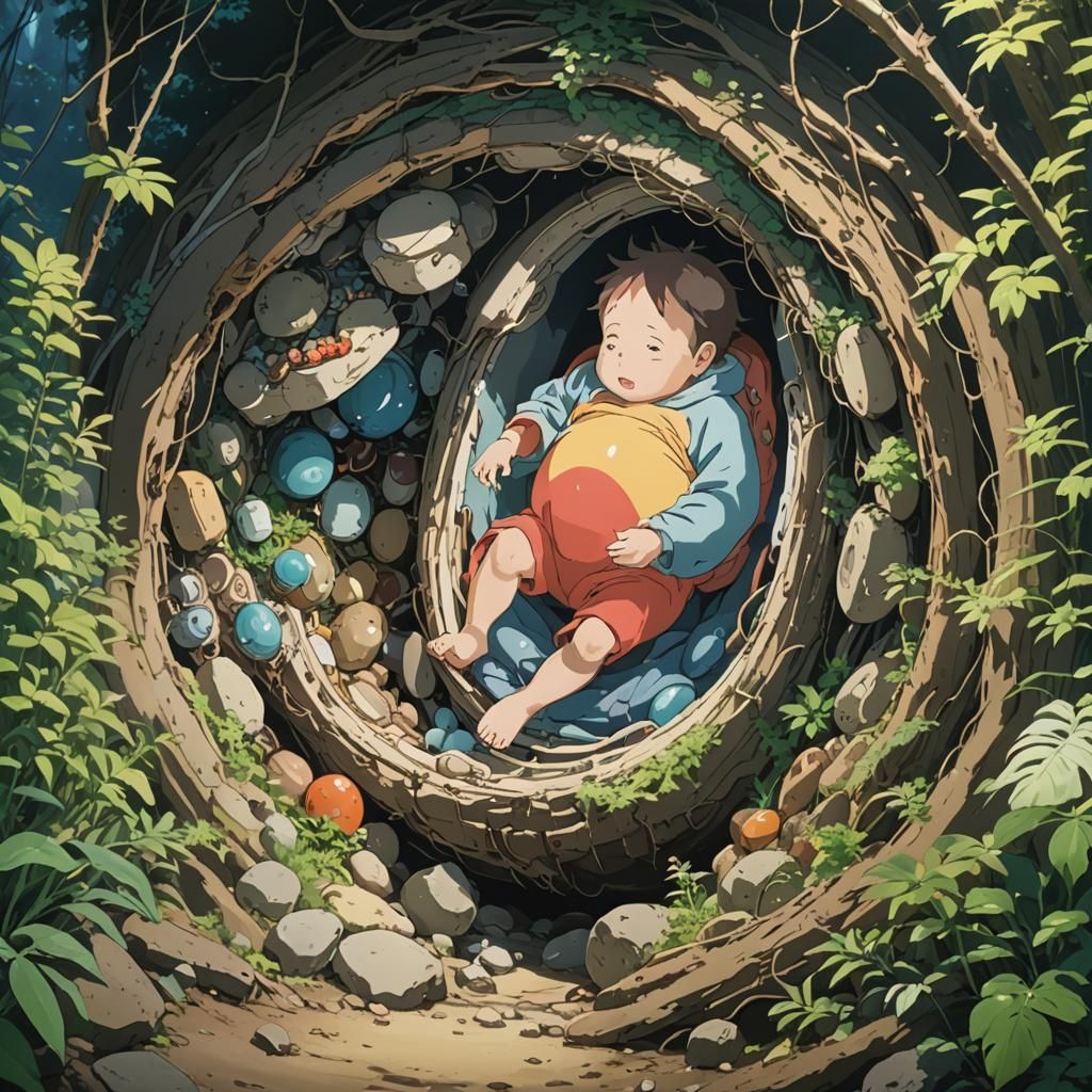 Baby in Womb, Anime Key Visual