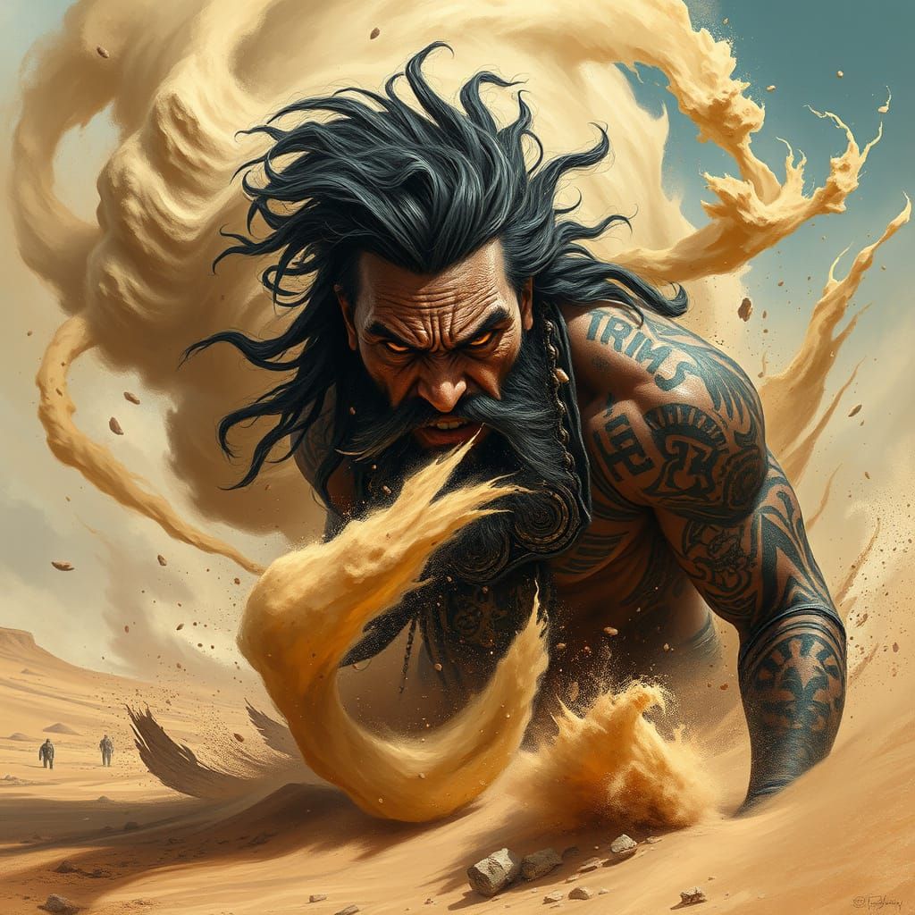 Ancient Desert God Unleashes Fury