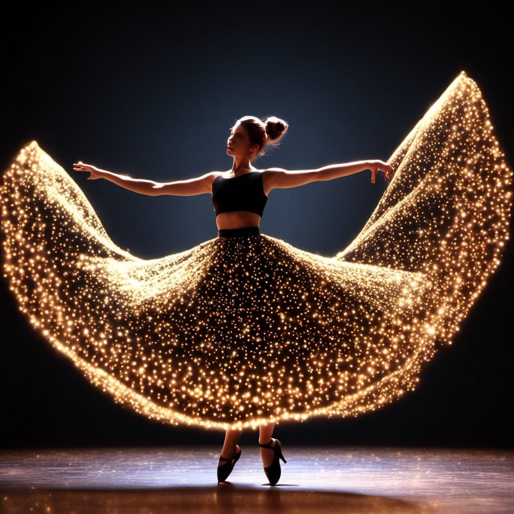 Energetic Dancer in a Pixar-Style 3D Animation