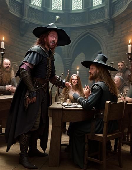 Epic Fantasy Witchfinder Character Concept