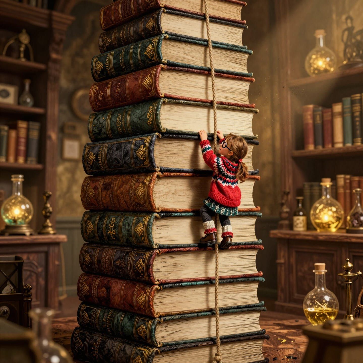 A mountain of knowledge