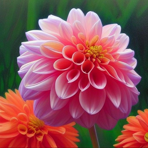 Coral Dahlia