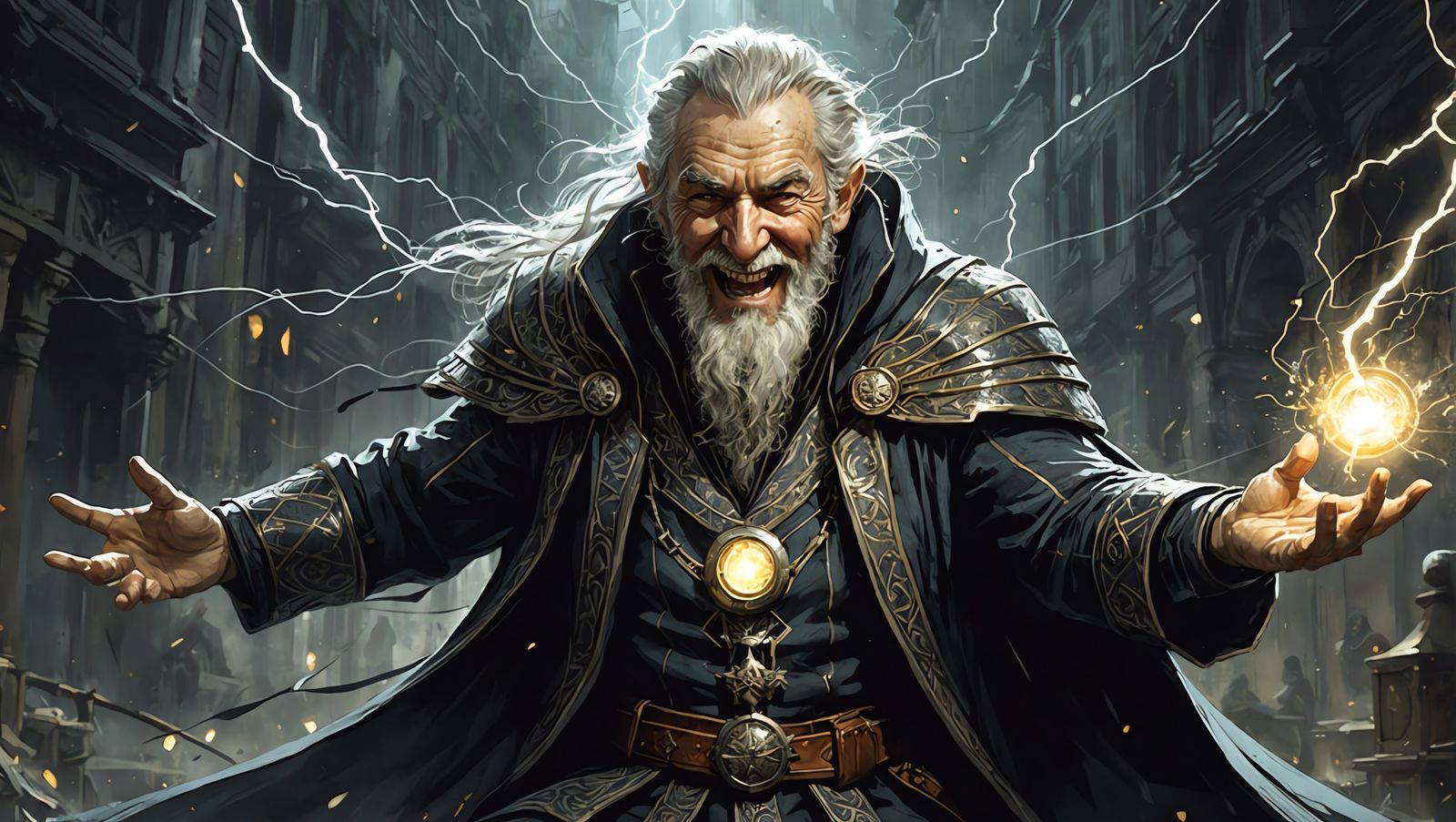 Chaotic Archmage Fractures Reality with Wild Magic