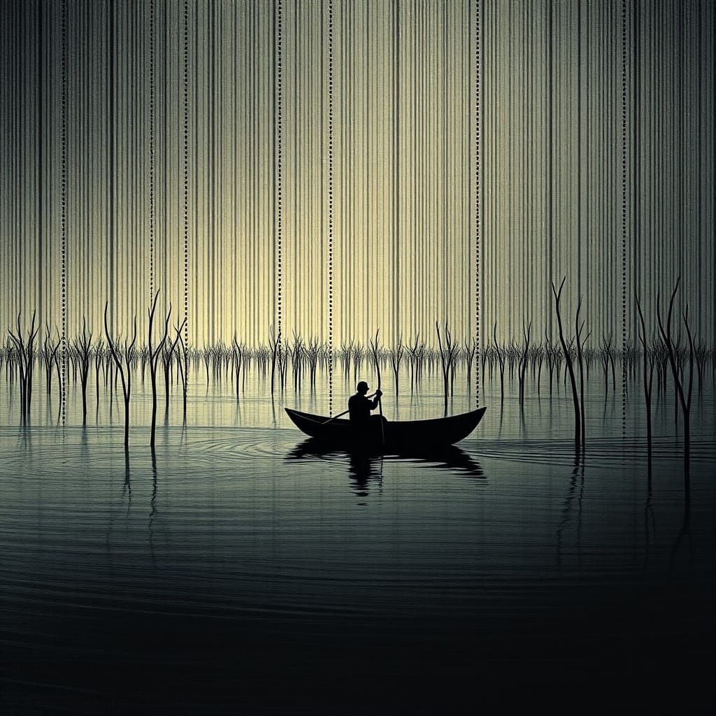 Swamprowing in Cinematic Gradient