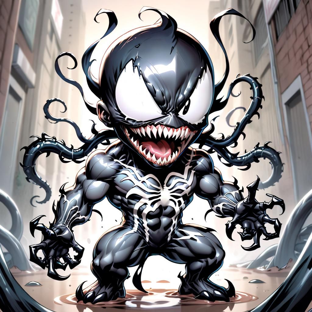 Chibi Eddie Brock Venom