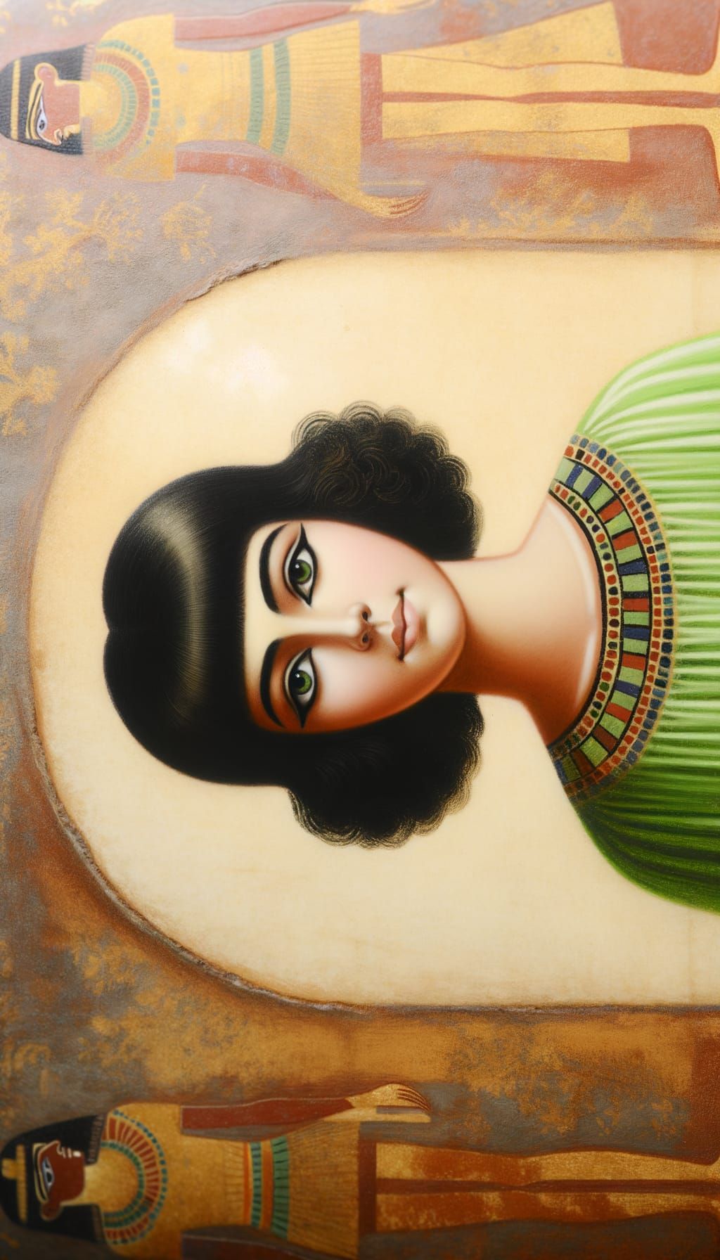 Fayyum Style Portrait of a Young Greek Woman