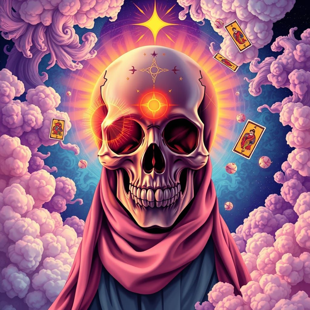 When your third eye opens at a rave and reveals your tarot d...