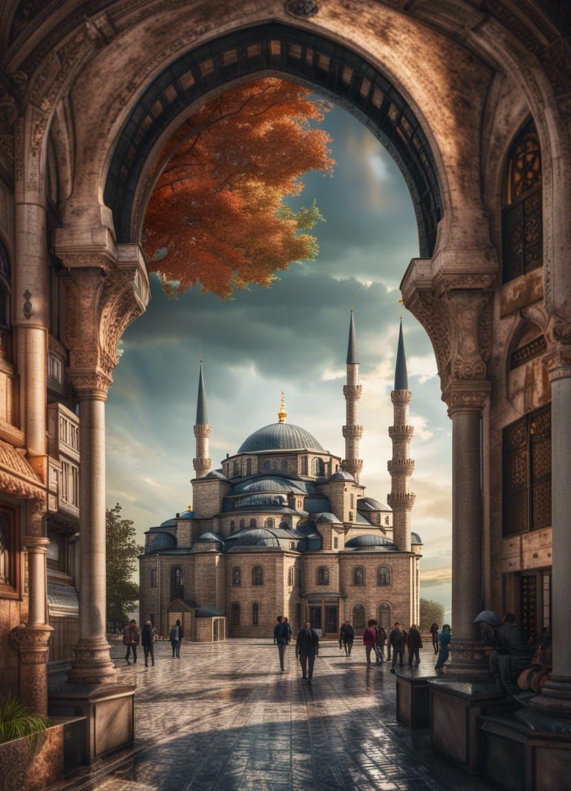 Istanbul Cityscape in Photorealistic Detail